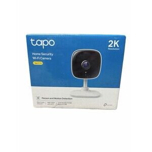 TP-LINK Tapo 2k Indoor Security Wi-Fi Camera Tapo C110 Night Vision White